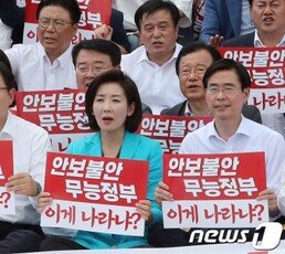 한국당 “軍형법 위반 혐의 文대통령 고발 검토”