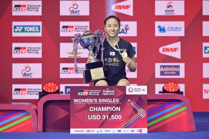 Korean Badminton Wins Thailand Open Women S Singles Women S Doubles