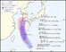 美 JTWC “태풍 ‘쁘라삐룬’ 한국 대각선 관통” 예보…대형 피해 우려