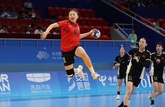 “挑战亚运会三连冠”，韩国女子手球队击败中国队晋级决赛