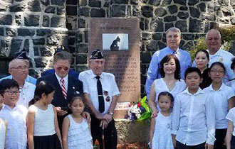 8th comfort women monument erected in the U.S.