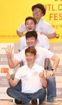 '부산국제코미디페스티벌' 빛나는 개그계 4인방
