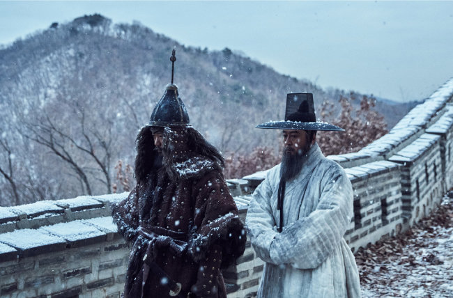 병자호란을 다룬 영화 ‘남한산성’의 한 장면.