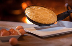 200년 역사를 지닌수플레 오믈렛식당