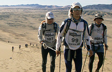 5박 7일 동안 243km‘행복한’ 사막마라톤