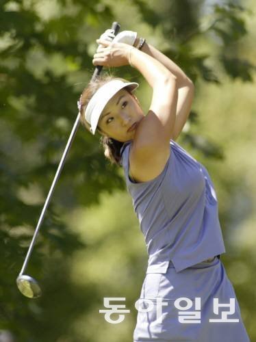 박지은은 LPGA에서 뛸 당시 ‘필드의 모델’ ‘미녀 골퍼’ 등의 별명으로 불렸다. 동아일보 DB