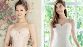 KBS이슬기 아나, 웨딩화보 공개…우아미 절정