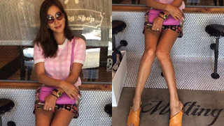 고소영, 애엄마 맞아? 걸그룹 뺨치는 각선미깡패