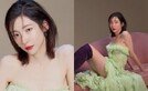박지현, 아찔한 드레스…어디까지 흘러내려?