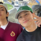 박서준, ‘절친’ 뷔 생일 챙겼다…“Happy V-day”