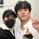 김혜수, ‘국민 전 남친’ 박정민 만났다…엄지 척 투샷 [DA★]