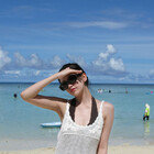 아이브 안유진, 수영복 입고 건강미 발산 ‘청량 섹시미’