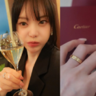 서유리, ♥법조계 남친이 건넨 C사 반지…약지에 착용 ‘눈길’