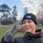 박보검, 밀라노에서 포착된 힐링 근황 [DA★]