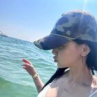 지민, 가슴에 붙은 불가사리…장난기 가득 비키니 [DA★]