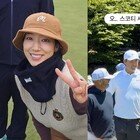 ‘최태준♥’ 박신혜, 둘째 임신 중 미국서 포착…‘골프 태교’ 즐기는 여유 [DA★]