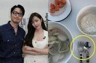 변요한, ♥티파니와 새해 맞이? 숟가락에 비친 ‘커플 실루엣’