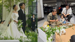 “내 딸 꽃 시들까봐” 결혼식장 주차장서 부케 만든 아버지