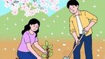 봄꽃 지고서야 맞는 식목일 [횡설수설/우경임]