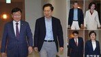 [정치 한 컷]신임 정점식 원내대표 국힘 5선 중진 만나…무슨 얘기 오갔을까?
