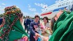 공항 도착하자마자 회의장으로…李대통령의 숨 가쁜 순방길 [청계천 옆 사진관]
