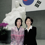 김구 손녀 김미 & 안중근 조카손녀 안기수