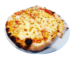하얀 도화지 같은 음식, 피자