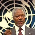 2001 노벨평화상 수상자 코피 아난 유엔 사무총장