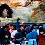 고득점 기원 간절한 母情