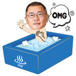 정의선, 구본성, 한화솔루션↓ 정유경, 안재용↑