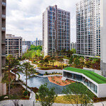 자연과 도시가 조화된 아파트 조경 미래 선보인 GS건설 자이(Xi)