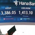 ‘검은 금요일’ 코스피 3400선 붕괴… 트럼프 ‘선불’ 압박 여파