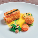 특별한 연말 저녁 감자 크러스트 연어 롤라드