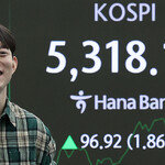 파죽지세 코스피 장중 5300 돌파… ‘16만 전자’ 두고 엇갈린 투심