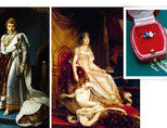 대관복을 입은 나폴레옹 
1세와 조세핀 황후.
나폴레옹의 프러포즈 반지 
‘너와 나(Toi et Moi) 링’의 
200여 년 전 모델(왼쪽부터). [쇼메]