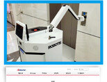 로보티즈 자율주행 실내 배송로봇 ‘집개미’가 엘리베이터 버튼을 누르고 있다(위). 로보스타는 자동화 사업 분야에서 사용되는 제조용 로봇과 디스플레이를 생산한다. [사진 제공 · 로보티즈, 로보스타 홈페이지 캡처]