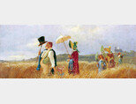 비더마이어 화풍의 대표작인 독일 화가 카를 스피츠베크의 ‘일요일 산책’(1841). [위키미디어]
