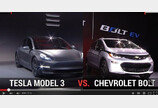 테슬라 모델3 vs 쉐보레 볼트 EV ‘국내서 가장 현실적 선택은?’
