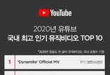 올해 유튜브 최고 인기 동영상은 BTS ‘Dynamite’·‘코로나 수칙’