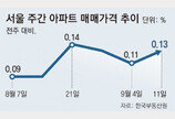 서울 아파트 가격 17주 연속 올랐다