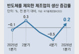K자형 양극화 시름… 반도체 뺀 제조업, 생산 증가 0.2% 그쳐