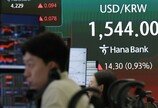 [속보]환율, 주간거래서 1540원 넘겨…금융위기 이후 최고