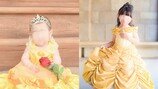 “디즈니 공주 같은 딸” 3년 독학 엄마의 수제 드레스 화제