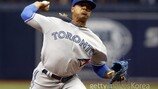 TOR 스트로맨, 8이닝 2실점… 첫 개막전 선발서 승리