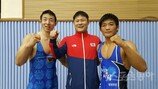 군인 레슬러 김관욱 “충성! 리우행 신고합니다”