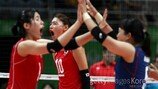 [2016 리우] ‘김연경 30득점’ 한국 女배구, 일본 꺾고 첫 승