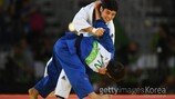 [2016 리우] 男유도 김원진, 패자전서 ‘천적’ 못 넘어… 메달 실패