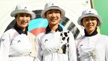 [2016 리우] 女양궁, 日꺾고 4강 진출… 단체전 8연패 순항