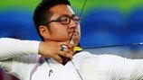 [2016 리우] 男양궁 김우진, 32강서 충격적인 패… 2관왕 실패