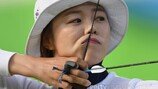 [2016 리우] 징혜진, 기보배 꺾고 女양궁 결승전 진출